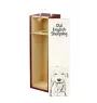Old English Sheepdog - Weinbox mit Hund, Alkoholbox mit Grafik, personalisierte Geschenkbox der Marke Art-Dog