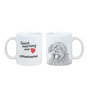 Otterhound - cup with a dog, cup with a photo, personalized gift from the Art-Dog brand