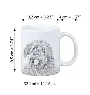 Otterhound - cup with a dog, cup with a photo, personalized gift from the Art-Dog brand