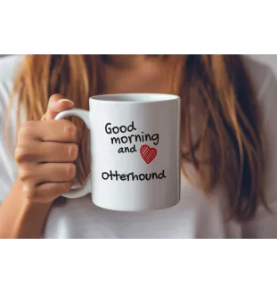 Otterhound - cup with a dog, cup with a photo, personalized gift from the Art-Dog brand
