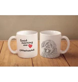 Chien à loutre, Otterhound - tasse avec chien, tasse avec photo, cadeau personnalisé de la marque Art-Dog