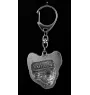 Papillon, Continental Toy Spaniel, Butterfly dog - Silver-plated key ring with dog, handbag decoration, backpack pendant by Art-Dog brand