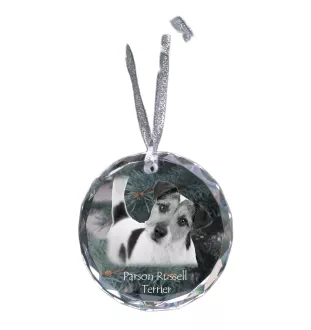 Parson Russell Terrier medal kryształowy z psem Art-Dog
