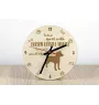 Parson Russell Terrier - clock with dog, wooden clock with engraving, personalised clock by Art-Dog