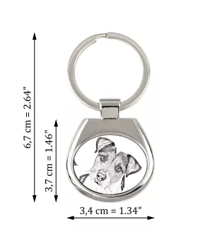 Parson Russell Terrier - keychain with a dog, keychain with a print, personalized pendant from the Art-Dog brand