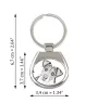 Parson Russell Terrier - keychain with a dog, keychain with a print, personalized pendant from the Art-Dog brand