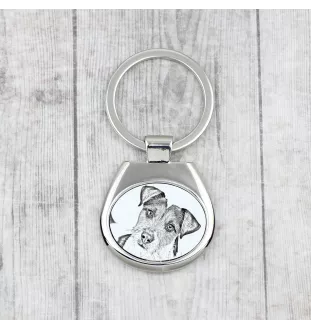 Parson Russell Terrier - keychain with a dog, keychain with a print, personalized pendant from the Art-Dog brand