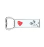 Parson Russell Terrier - bottle opener with a dog, personalized fridge opener, unique gift for a man by Art-Dog brand