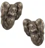 Papillon, Kontinentaler Zwergspaniel - Hundestatue, hängende Büste, einzigartige Dekoration für Hundeliebhaber der Marke Art-Dog