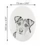 Parson Russell Terrier płyta nagrobna ze zdjęciem psa Art-Dog