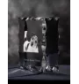 Parson Russell Terrier - crystal with a picture of a dog, glass statuette with a picture, unique frame with a picture from Art-Dog brand