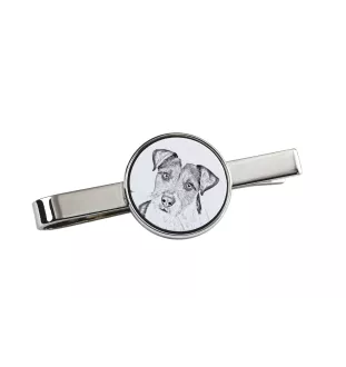 Parson Russell Terrier - Krawattenklammer mit Hund, personalisierter Krawattenclip, einzigartiges Geschenk für Männer von der Marke Art-Dog