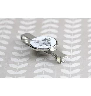 Parson Russell Terrier - Krawattenklammer mit Hund, personalisierter Krawattenclip, einzigartiges Geschenk für Männer von der Marke Art-Dog