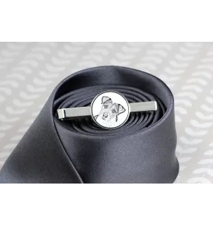 Parson Russell Terrier - Krawattenklammer mit Hund, personalisierter Krawattenclip, einzigartiges Geschenk für Männer von der Marke Art-Dog