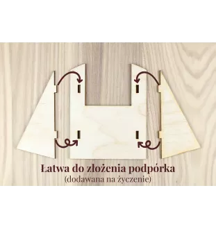 Papillon ramka na zdjęcie ze sklejki Art-Dog