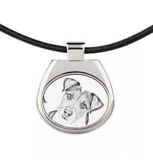 Terrier du révérend Russell, Parson Russell terrier - collier avec chien, pendentif personnalisé avec photo, collier unique pour femmes et hommes de la marque Art-Dog