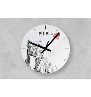 Parson Russell Terrier - Wanduhr mit Hund, Regal Uhr mit Druck, personalisierte Hausdekoration von Art-Dog.