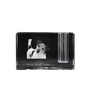 Parson Russell Terrier penholder kryształowy z psem Art-Dog