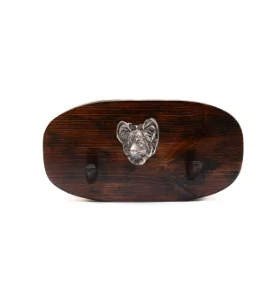 Papillon, Épagneul nain continental papillon - porte-accessoires, porte-médailles pour chiens, crochets pour clés par Art-Dog