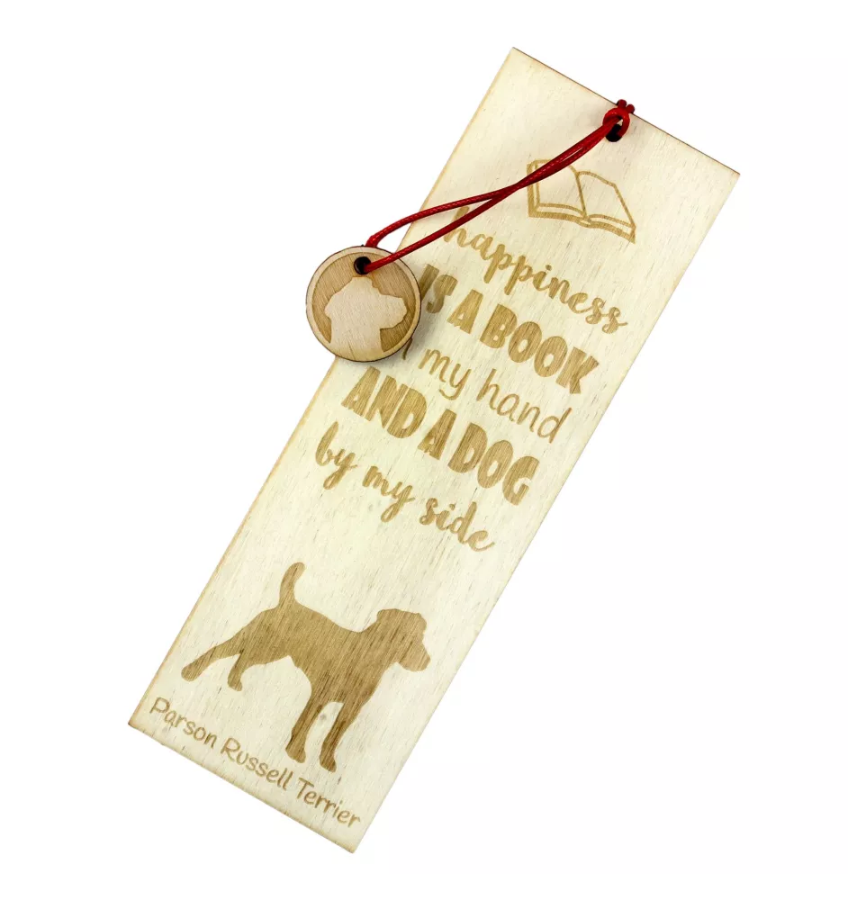 Parson Russell Terrier - dog bookmark, personalized bookmark, dog gadget for Art-Dog brand readers