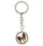 Papillon, Épagneul nain continental papillon - porte-clés avec votre photo, accessoire pour clés, breloque pour sac de la marque Art-Dog