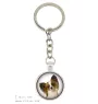 Papillon, Épagneul nain continental papillon - porte-clés avec votre photo, accessoire pour clés, breloque pour sac de la marque Art-Dog