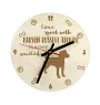 Parson Russell Terrier - clock with a dog, wooden clock, wall clock for dog lovers, clock for desk and shelf, Art-Dog