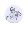 Terrier du révérend Russell, Parson Russell terrier - bijoux pour femmes avec l'image d'un chien, produit fait à la main, possibilité d'ajouter sa propre photo, marque Art-Dog