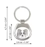 Papillon, Épagneul nain continental papillon - porte-clés avec chien, porte-clés imprimé, breloque personnalisée de la marque Art-Dog