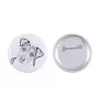 Parson Russell Terrier - pin with your dog, add your own photo, Art-Dog brand
