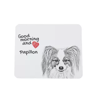 Papillon podkładka pod mysz z psem Art-Dog