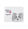 Papillon, Kontinentaler Zwergspaniel - Mauspad mit Druck, personalisiertes Mauspad mit Hund, einzigartiges Gadget für Büroangestellte von Art-Dog.