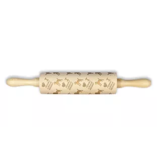 Parson Russell Terrier - Teigrolle mit Hund, Rollen mit Mustern für Keramik, Geschenk für die Köchin von Art-Dog.