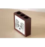 Papillon, Kontinentaler Zwergspaniel - Stifthalter mit Hund, Schreibtischorganizer mit Aufdruck, personalisierte Schreibtischdekoration der Marke Art-Dog