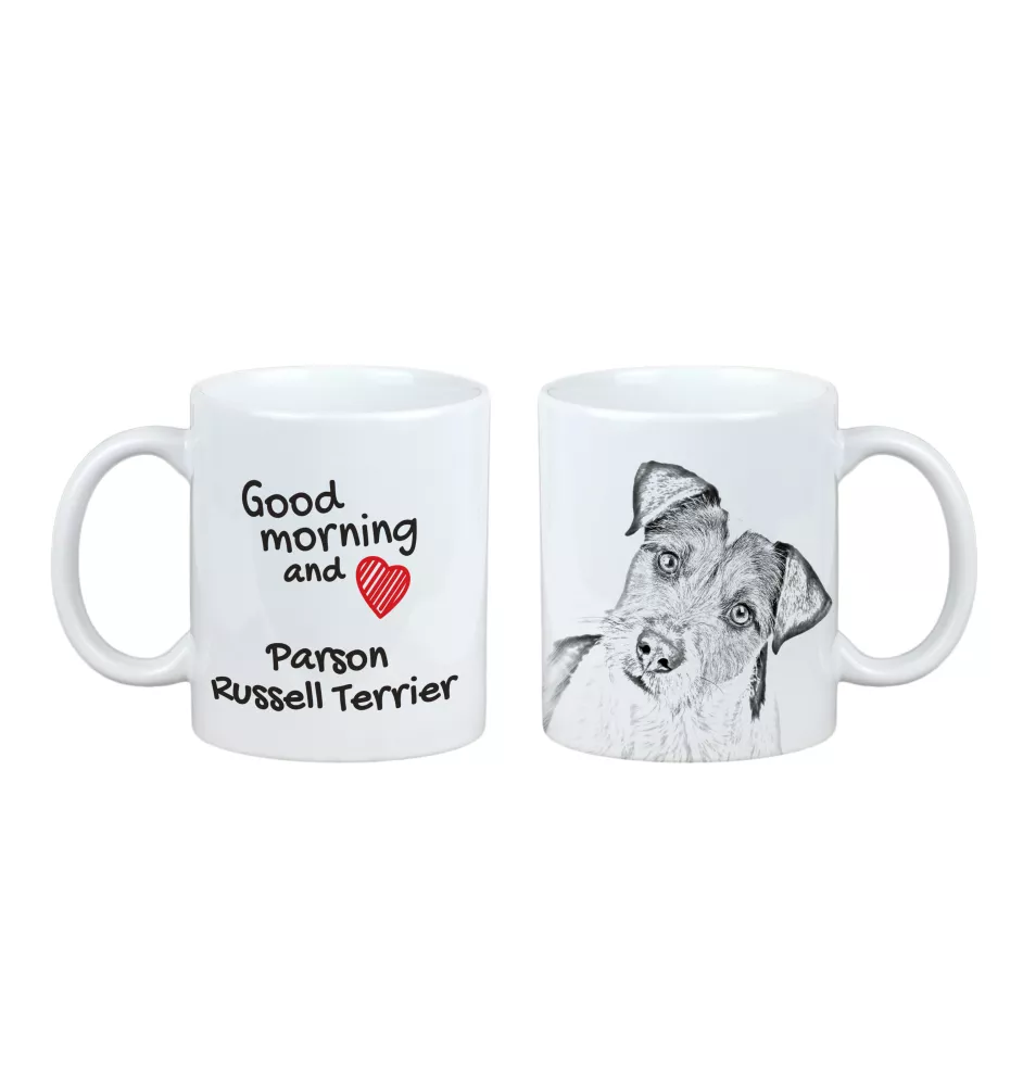 Parson Russell Terrier - cup with a dog, cup with a photo, personalized gift from the Art-Dog brand