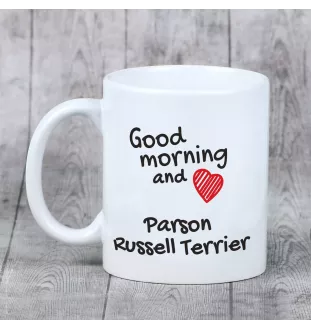 Terrier du révérend Russell, Parson Russell terrier - tasse avec chien, tasse avec photo, cadeau personnalisé de la marque Art-Dog