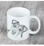 Parson Russell Terrier kubek z psem good morning Art-Dog