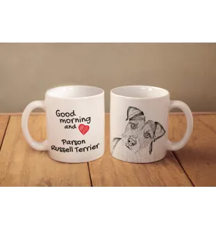 Parson Russell Terrier - Tasse mit Hund, Tasse mit Bild, personalisiertes Geschenk der Marke Art-Dog