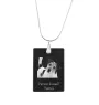 Parson Russell Terrier - Kristallanhänger mit Hund, Silberhalskette mit Foto, personalisierter Anhänger der Marke Art-Dog