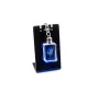 Papillon, Continental Toy Spaniel, Butterfly dog - Crystal key ring with dog photo, illuminated key ring, unique gift by Art-Dog brand