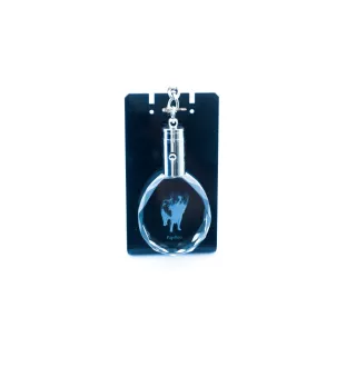 Papillon, Continental Toy Spaniel, Butterfly dog - pendant with a photo of a dog, crystal key ring in a gift box, a unique gift by Art-Dog