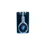 Papillon, Épagneul nain continental papillon - pendentif avec une photo de chien, porte-clés en cristal dans une boîte cadeau, un cadeau unique par Art-Dog