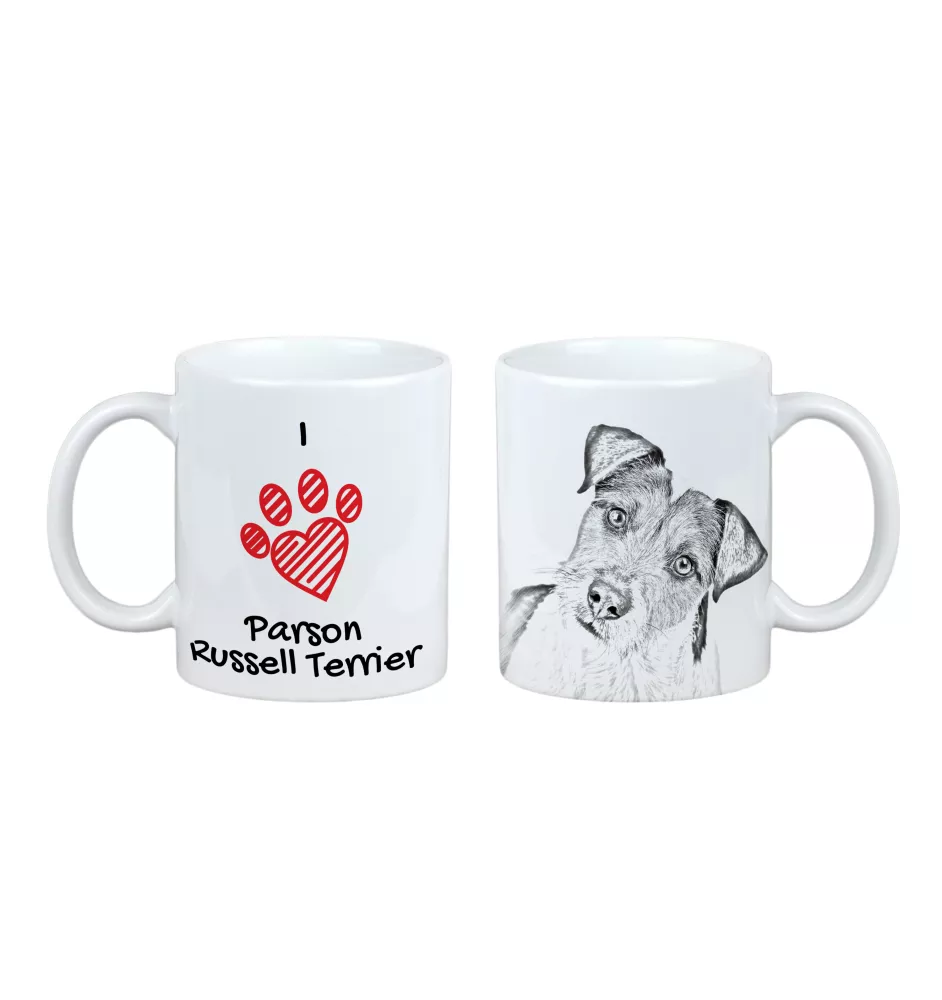 Parson Russell Terrier - Tasse mit Hund, entzückende Tasse mit Grafik, Geschenk mit Ihrem Foto von der Marke Art-Dog