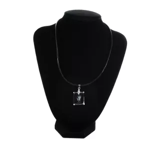 Papillon, Continental Toy Spaniel, Butterfly dog - Crystal dog pendant, photo necklace, unique jewellery by Art-Dog