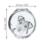 Parson Russell Terrier - Taschenspiegel mit Hund, personalisierter Taschenspiegel, kompakter Spiegel mit Art-Dog-Logo