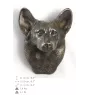 Pembroke Welsh Corgi - Dog statue, hanging bust, unique decoration for dog lover by Art-Dog brand