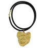Papillon, Continental Toy Spaniel, Butterfly dog - keychain and necklace with a dog in a box, high-quality gold-plated product, Art-Dog brand