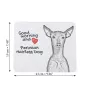 Peruvian Hairless Dog, Peruvian Viringo, Naked Dog - mouse pad with print, personalized dog-themed mouse pad, unique gadget for an office worker by Art-Dog brand
