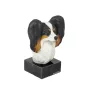Papillon, Continental Toy Spaniel, Butterfly dog - painted figurine, statue, figure, made by the artist, brand Art-Dog