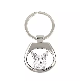 Pembroke Welsh Corgi - Schlüsselanhänger mit Hund, Anhänger mit Aufdruck, personalisierter Anhänger der Marke Art-Dog